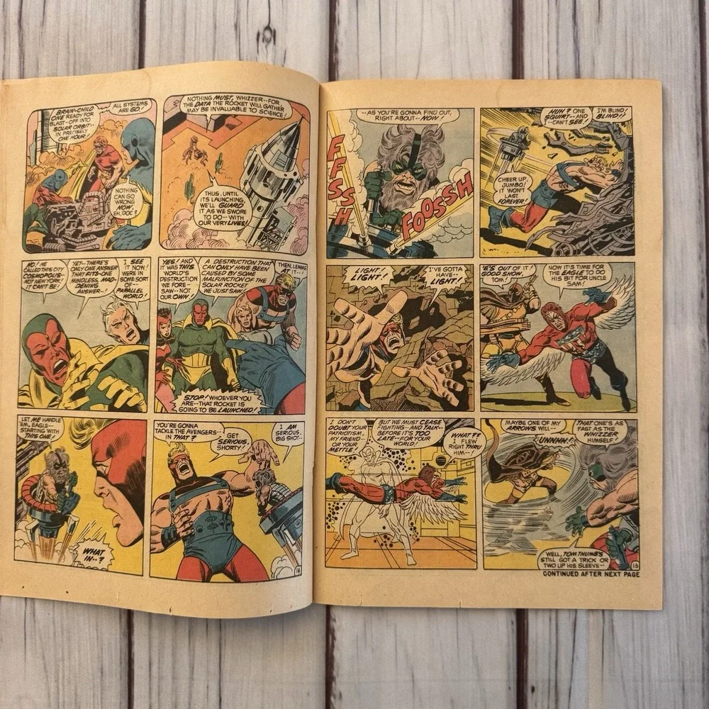 Avengers‎ #85 1971 • 1st Squadron Supreme • Hyperion • Marvel Bronze Age Raw